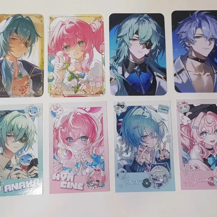 [BUNJANG] Honkai: Star Rail Anxya Hyacin Finon Traby Castoris Photocard Set / 붕괴스타레일 포토카드 아낙사 히아킨 파이논 트리비 카스토리스