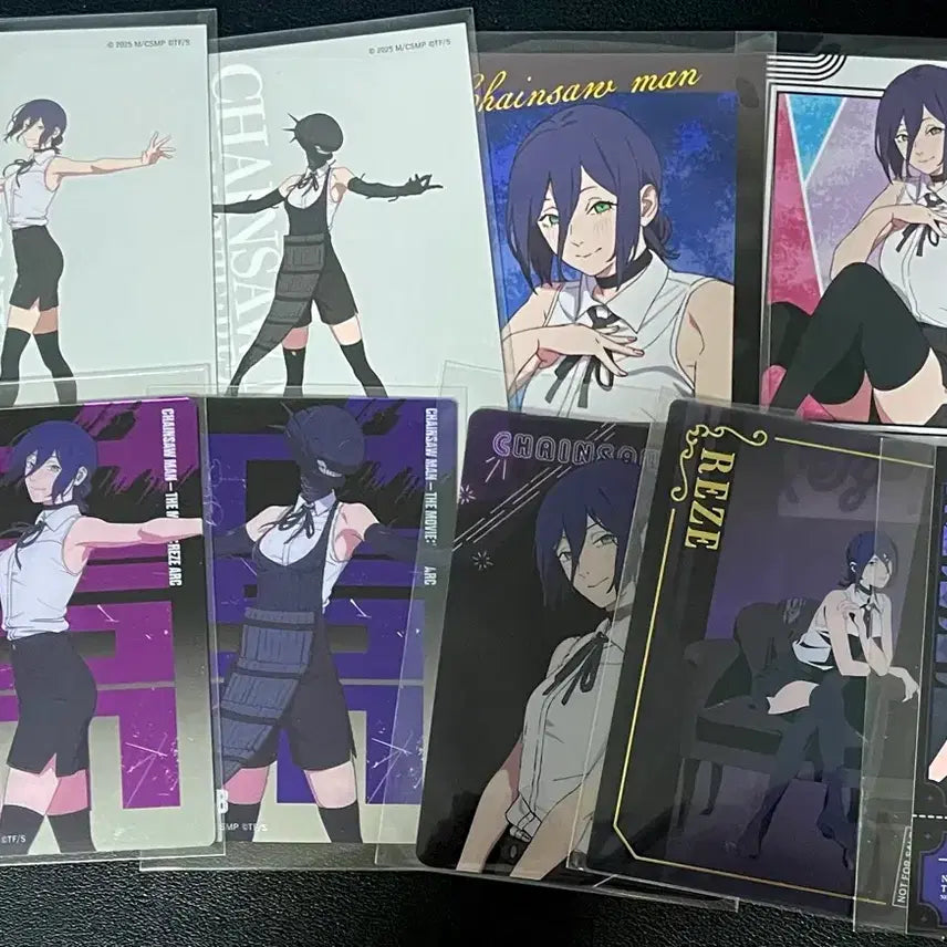[BUNJANG] Chainsaw Man Pop-up Card Bundle Set / 레제 팝업 카드 일괄