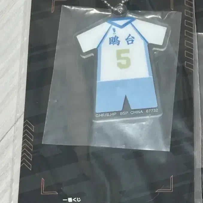 [BUNJANG] Haikyu!! Hoshiumi Uniform &amp; School Button Acrylic Keychain / 하이큐 유니폼+교복단추 아크릴 키링 호시우미
