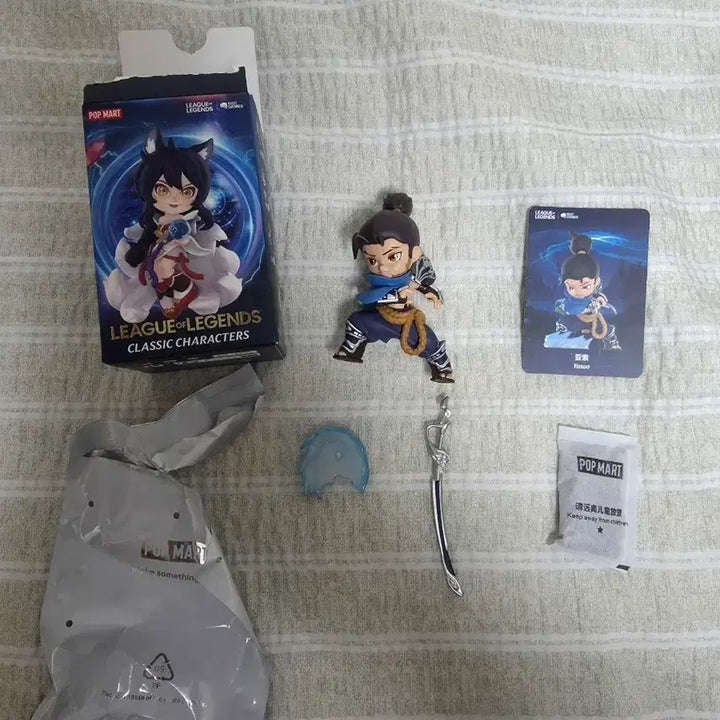 [BUNJANG] Pop Mart League of Legends Yasuo Figure / 팝마트 리그 오브 레전드 야스오 피규어