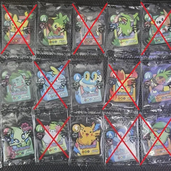 [BUNJANG] Pokemon Cookie Magnet / 포켓몬쿠키 마그넷 교환,판매합니다