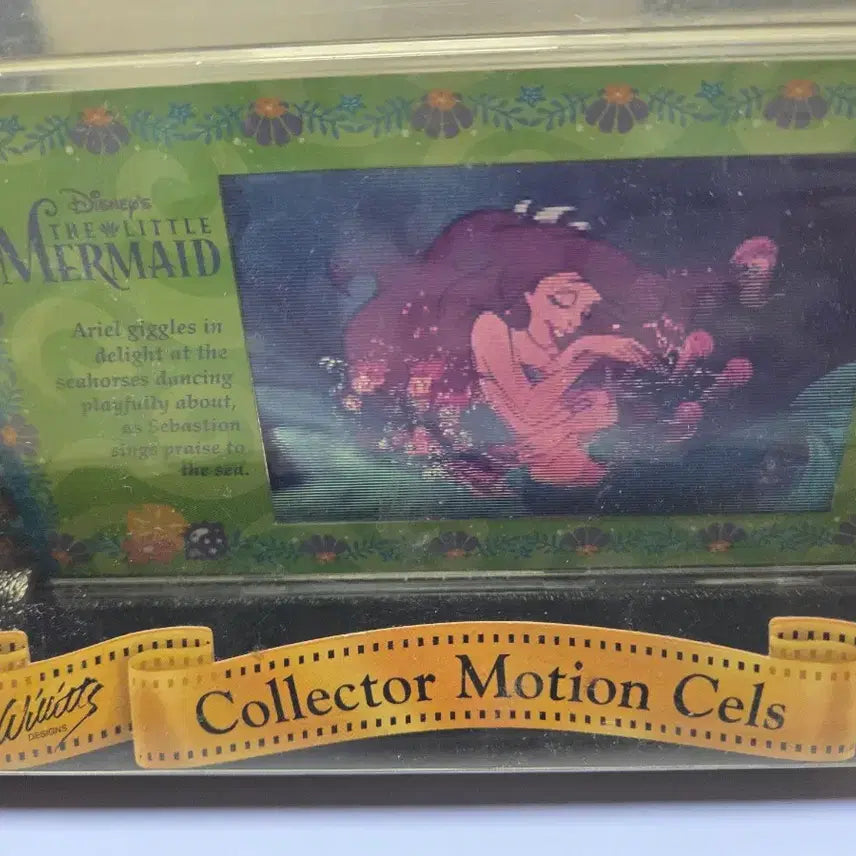 [BUNJANG] Disney The Little Mermaid Collector Motion Cell Ariel / 디즈니 인어공주 컬렉터 모션 셀 에리얼 무빙셀 모션셀