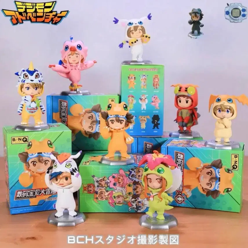 [BUNJANG] Digimon Poncho Tamer Figure Full Set (Sealed) / (미개봉)디지몬 판쵸테이머 피규어 풀세트
