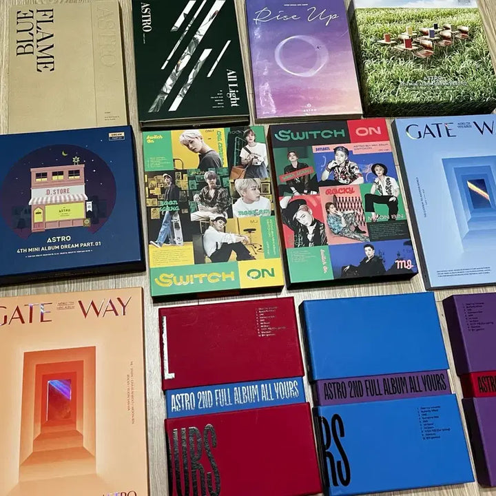 [BUNJANG] ASTRO Album Set (Photocards Excluded) / 아스트로 앨범 세트 판매