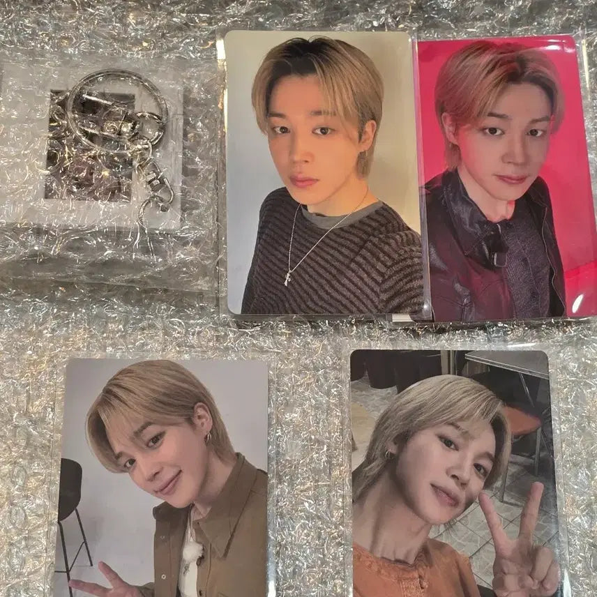 [BUNJANG] BTS Arirang Album Korea Weverse POB Keyring Japan Weverse Lucky Draw Jimin Bundle Set / 방탄  아리랑 앨범 한국 위버스 특전  키링 일본 위버스 특전 럭드 지민