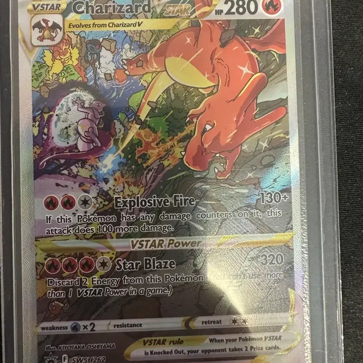 [BUNJANG] Pokemon Charizard VSTAR Promo Card (North America) / 북미 포켓몬카드 리자몽 vstar 프로모 유니버스