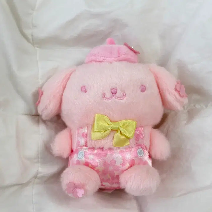 [BUNJANG] Sanrio 2023 Cherry Blossom Limited Pompompurin Mascot / 산리오 2023 벚꽃한정 폼폼푸린 마스코트