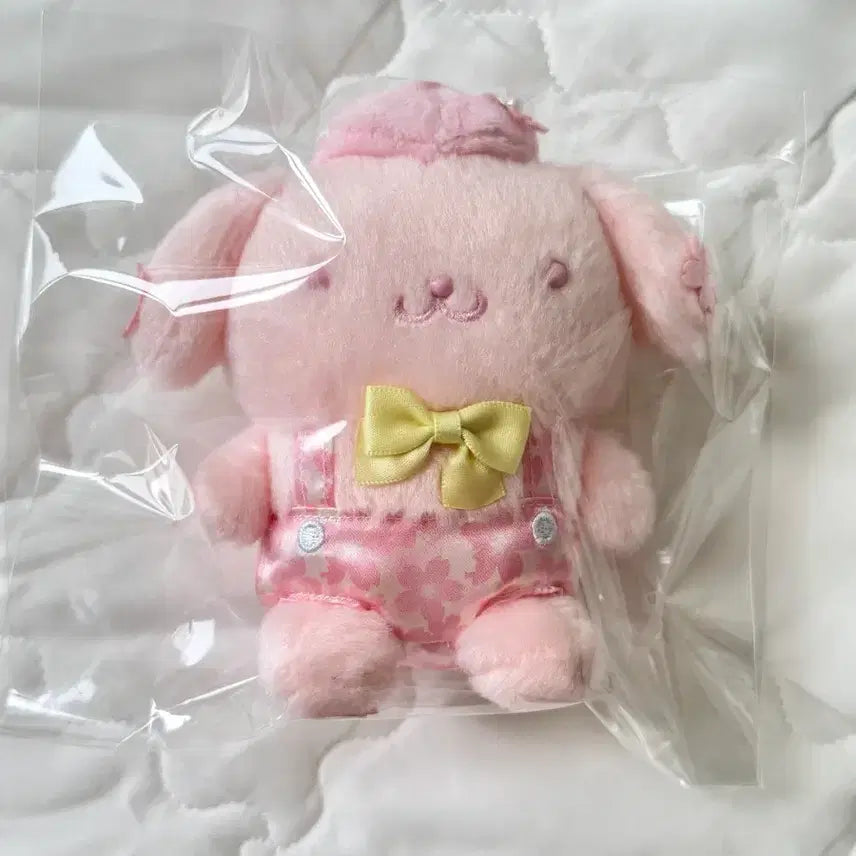 [BUNJANG] Sanrio 2023 Cherry Blossom Limited Pompompurin Mascot / 산리오 2023 벚꽃한정 폼폼푸린 마스코트