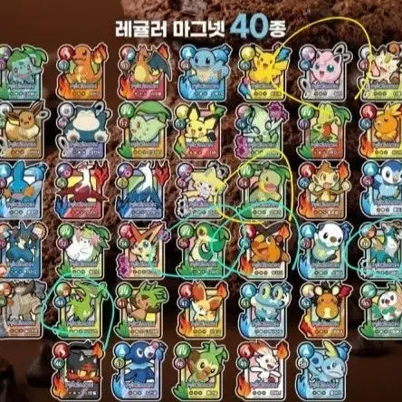 [BUNJANG] Pokemon Cookie Magnet Swap / 포켓몬 쿠키 마그넷 교환