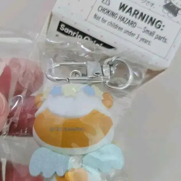 [BUNJANG] ChibiTomo Angel Kuririn Figure Keychain / 치비토모 천사 쿠리링