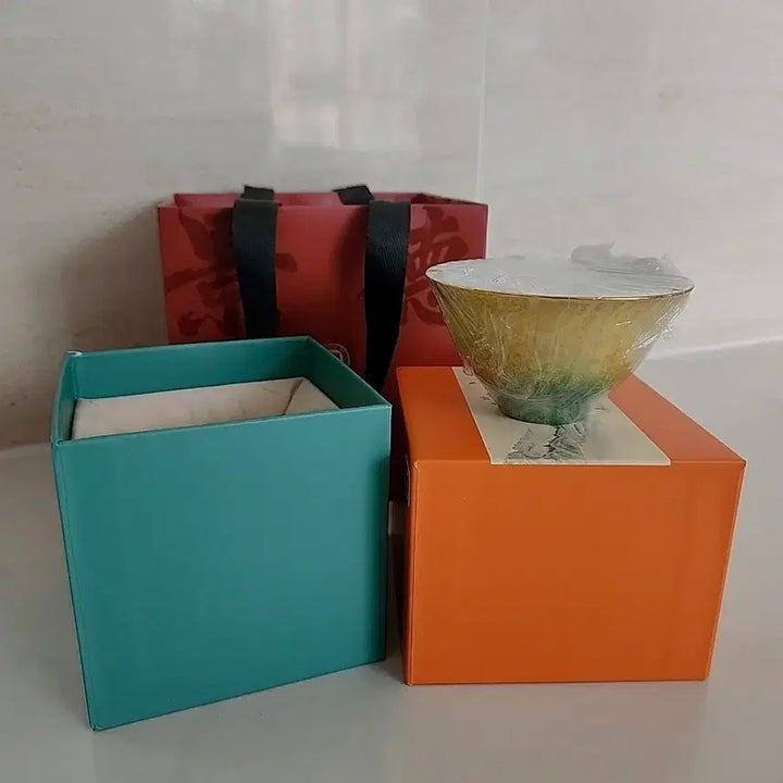 [BUNJANG] Jingdezhen Handmade Celadon Tea Cup Set / 명품 경덕진 수제 중국 찻잔세트 도자기 찻발