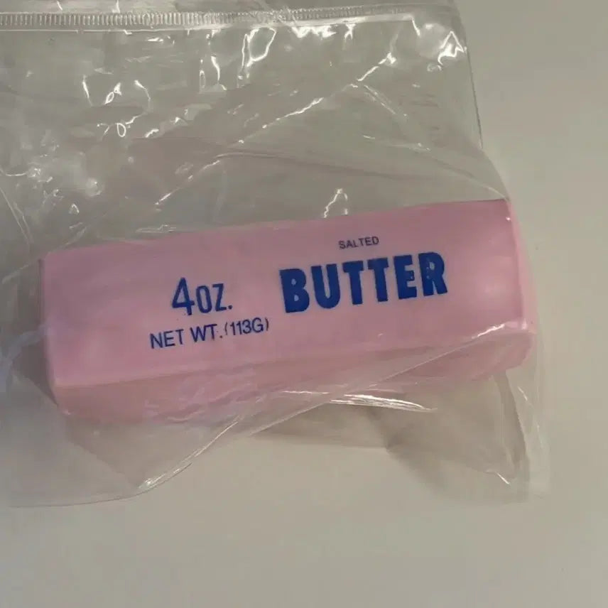 [BUNJANG] Pink Butter Crunch Squishy / 핑크 버터 크런치 슬랑이 버터바 말랑이
