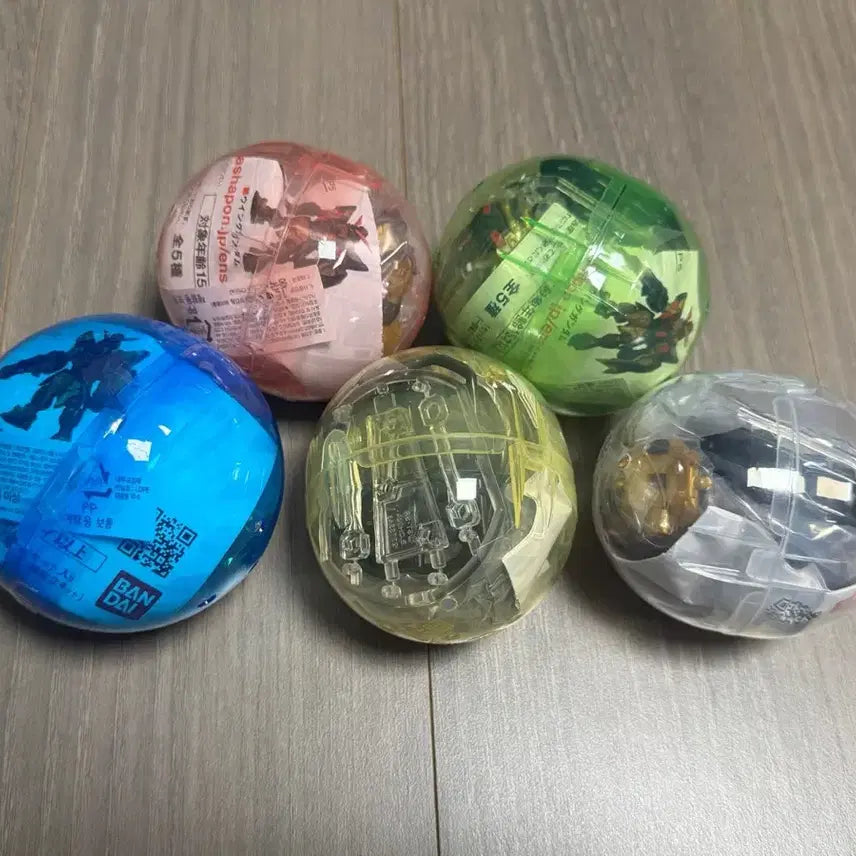 [BUNJANG] Gundam Mobile Suit Ensemble Gold Version SP2 Set of 5 / 건담 모빌슈트 앙상블 골드 버전 SP2 5종 세트
