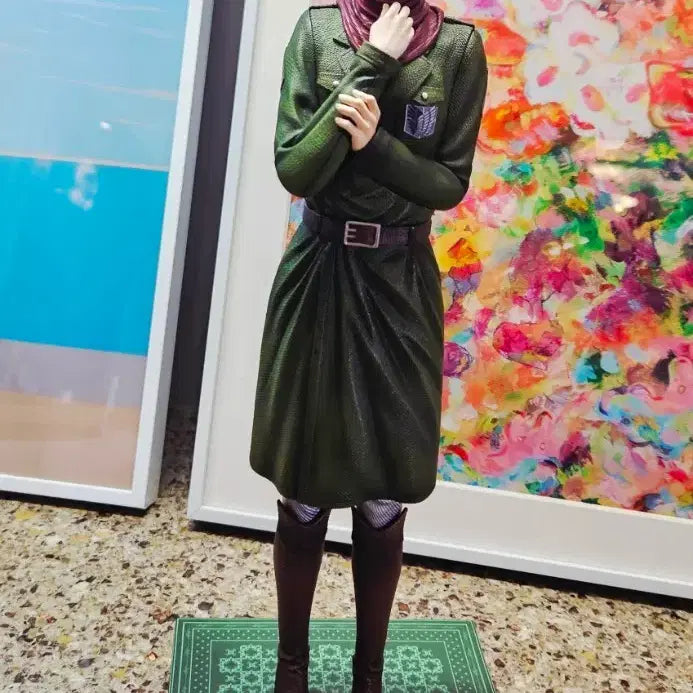 [BUNJANG] Attack on Titan Mikasa Resin Figure / 진격의거인 az 미카사 레진 피규어