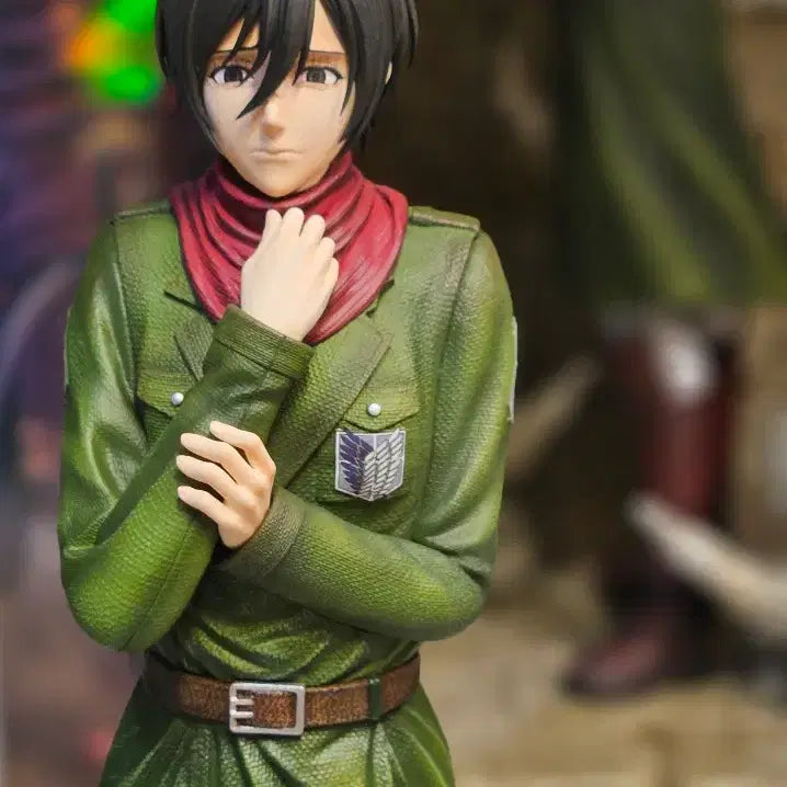[BUNJANG] Attack on Titan Mikasa Resin Figure / 진격의거인 az 미카사 레진 피규어