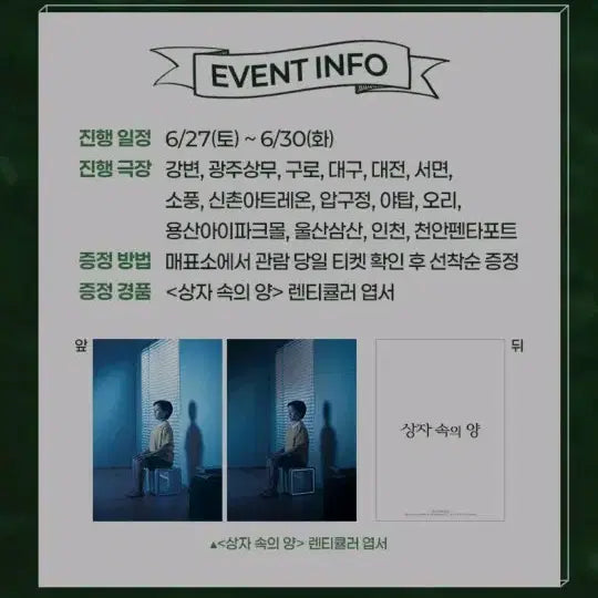 [BUNJANG] Hirokazu Koreeda "Like Father, Like Son" Lenticular Postcard / 고레에다 히로카즈, 상자 속의 양 렌티큘러 엽서