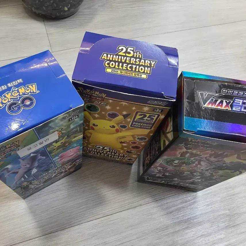 [BUNJANG] Pokemon Card Set (Pokemon GO, 25th Anniversary, VMAX Climax) / 포켓몬카드