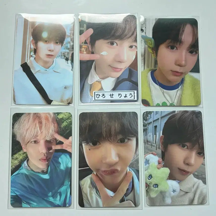 [BUNJANG] NCT WISH Ryo Sion Photocard Bundle Set / 엔시티 위시 료 시온 포카 일괄