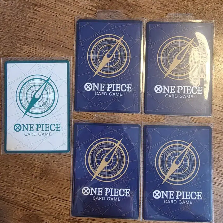 [BUNJANG] One Piece Card 2nd Anniversary Japanese Set - Yonko &amp; Duns - 5 Card Bundle / 원피스 카드 2주년 일판 사황 둥 5장 일괄