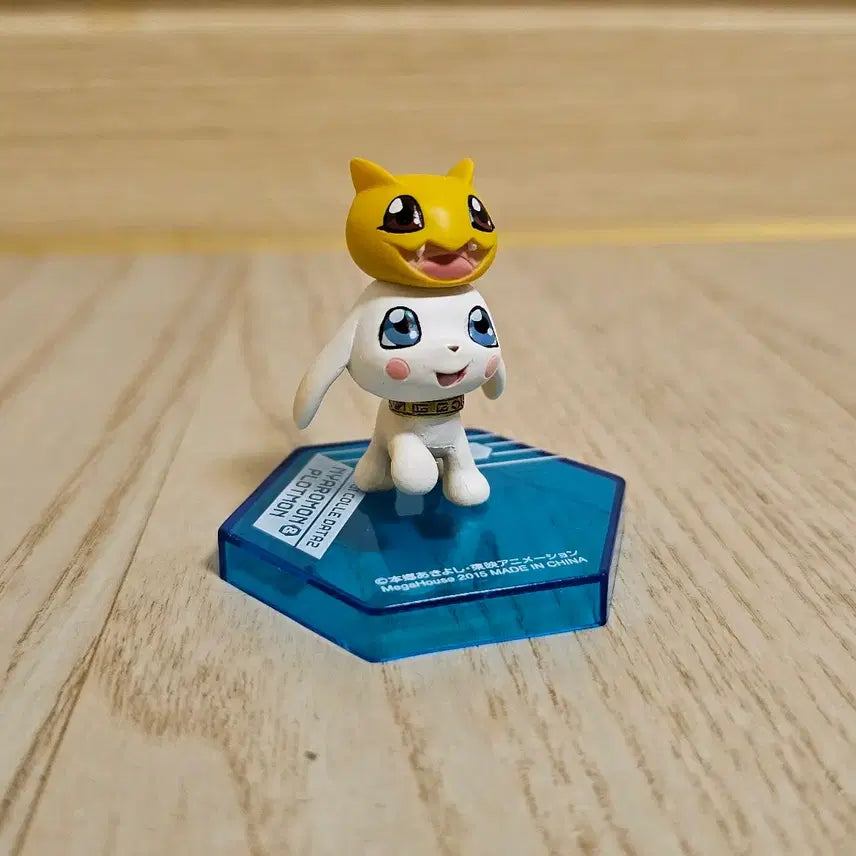 [BUNJANG] Digimon Digicolle Plotmon &amp; Nyaromon Figure / 디지코레 플롯트몬&amp;야옹몬