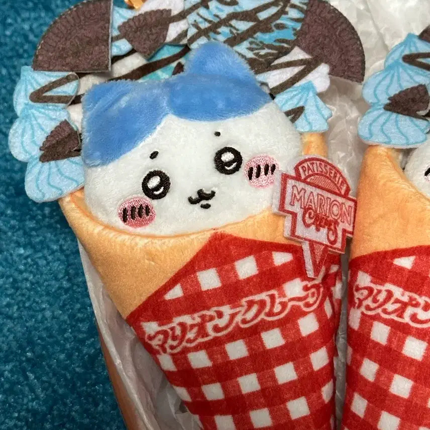 [BUNJANG] Chiikawa Hachiware Crepe Plush Doll / 치이카와 하치와레 크레페 치이카와 크레페 마리온 크레페 인형