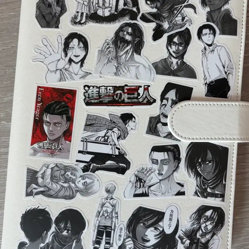 [BUNJANG] Attack on Titan Binder + Original Ticket Set / 진격의거인 바인더 + 오리지널 티켓