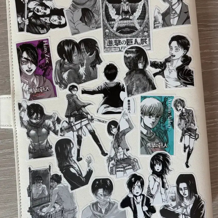 [BUNJANG] Attack on Titan Binder + Original Ticket Set / 진격의거인 바인더 + 오리지널 티켓
