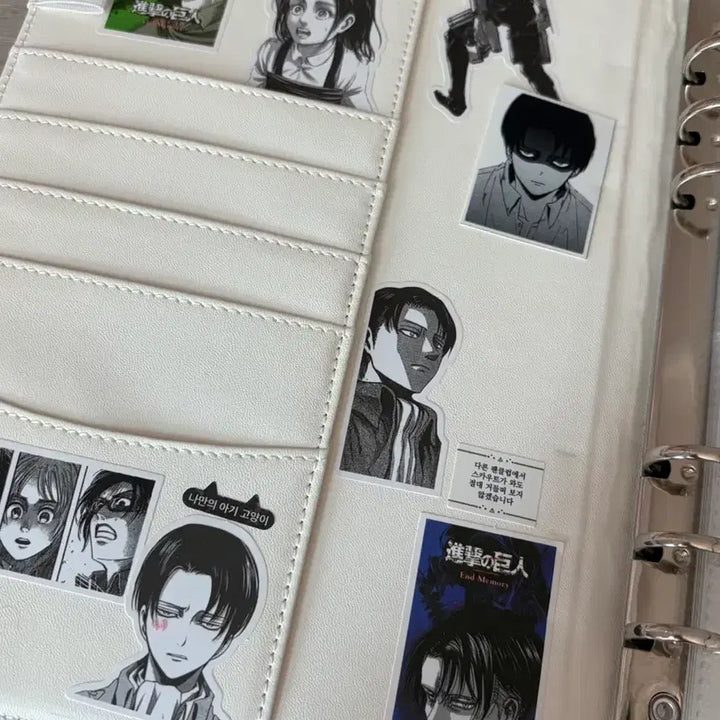 [BUNJANG] Attack on Titan Binder + Original Ticket Set / 진격의거인 바인더 + 오리지널 티켓
