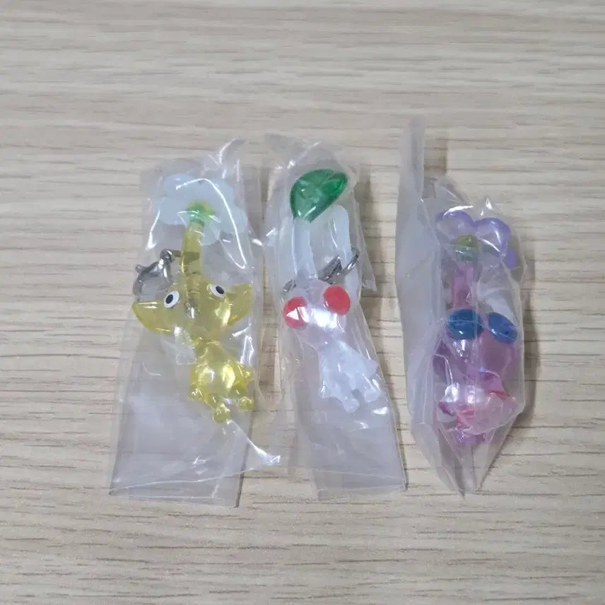 [BUNJANG] Pikmin Meijirushi 2nd Edition Gacha Yellow White Wing Bundle Set / 일괄) 피크민 메지루시 2탄 가챠 노랑 하양 날개