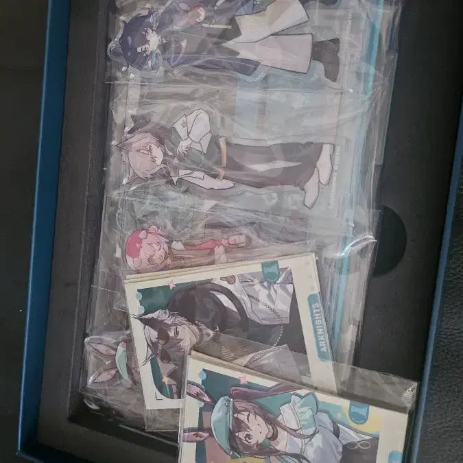 [BUNJANG] Arknights Winter Invitation Commemorative Package Acrylic Stand Photocard Set / 명일방주 겨울의 초대장 기념 패키지 판매