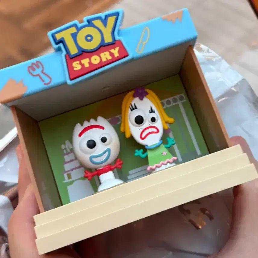 [BUNJANG] Disney Pixar Toy Story Forky + Fan / 토이스토리 팝업 포키+부채