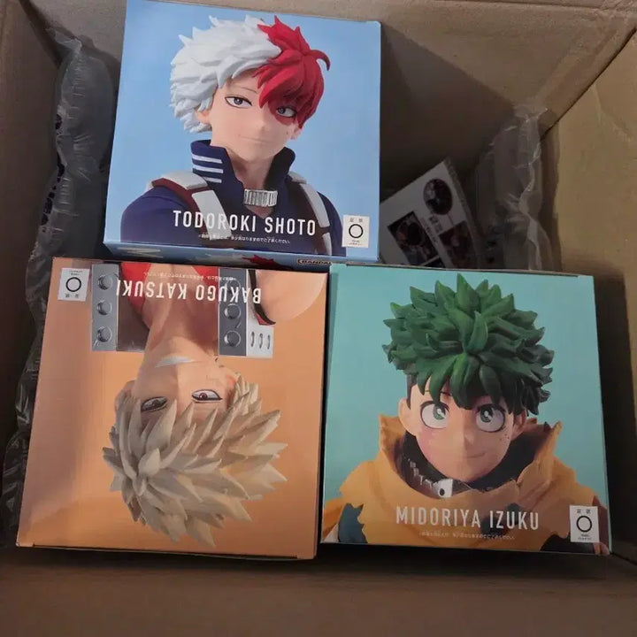 [BUNJANG] My Hero Academia Banpresto Izuku Bakugo Todoroki Figure Bundle Set / 일괄) 나히아 반프레스토 미도리야 바쿠고 토도로키 피규어 히로아카