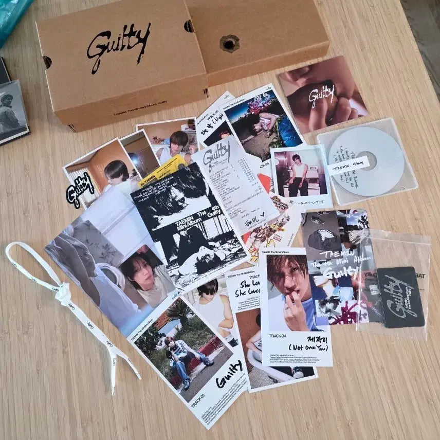 [BUNJANG] Taemin Guilty Album Box Version Photocard Included / 태민 길티 앨범 박스 버전 (포카 포함)