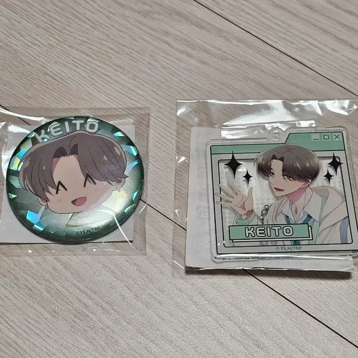 [BUNJANG] Tamont-kun Now Which Way?! Fukaya Kuzuhaku Acrylic Keyholder + Can Badge Bundle Set / (일괄) 타몬군 지금 어느쪽?! 후쿠야 쿠지 케이토 아크릴 키홀더+캔뱃지