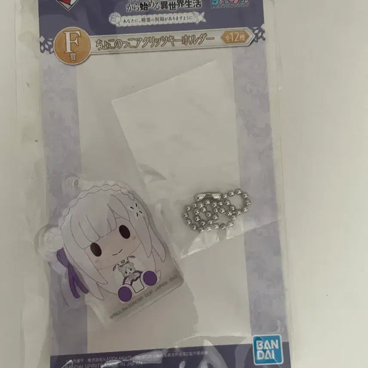 [BUNJANG] Emilia Unsealed Kuji F Prize Acrylic Stand / 미개봉 에밀리아 아크릴 쿠지 f상