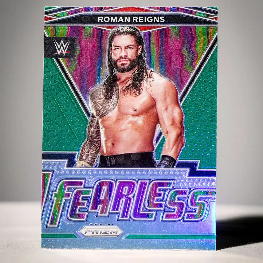 [BUNJANG] Panini WWE Certified Prism Trading Cards John Cena, Roman Reigns, Hulk Hogan, Seth Rollins (5-Card Set) / PANINI WWE 정품 프리즘카드 존시나, 로만, 헐크, 세스 5매