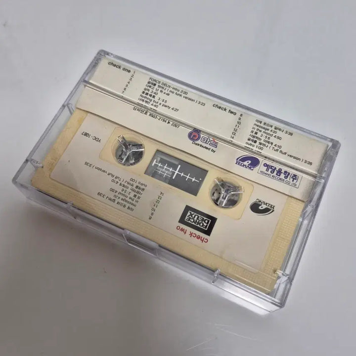 [BUNJANG] Deux 3rd Album Force Deux Cassette Tape YD Sound Edition / 희귀 예당판 듀스 3집 force deux 카세트테이프 예당음향