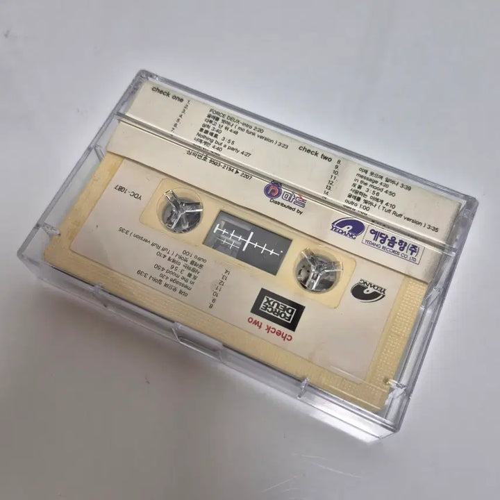 [BUNJANG] Deux 3rd Album Force Deux Cassette Tape YD Sound Edition / 희귀 예당판 듀스 3집 force deux 카세트테이프 예당음향