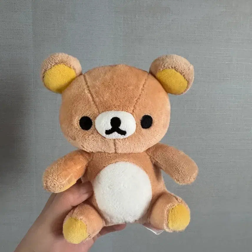 [BUNJANG] Vintage Rilakkuma Plush Heart / 고전 리락쿠마 인형 하트