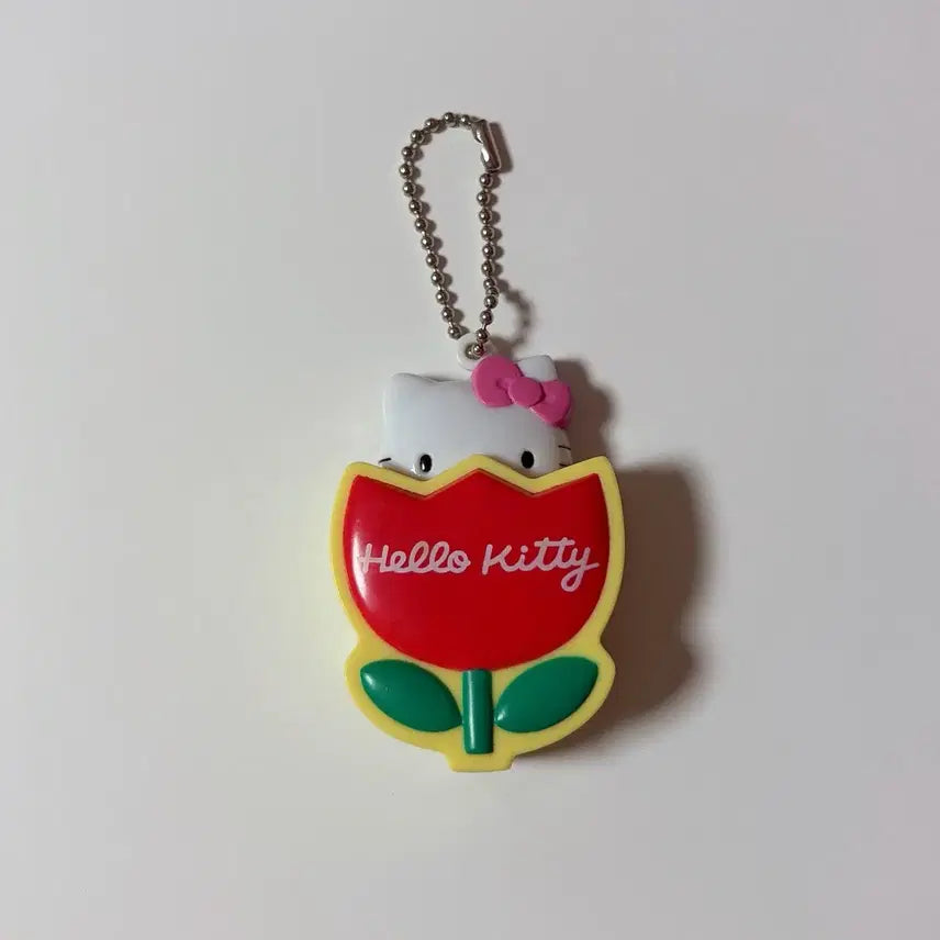 [BUNJANG] Rare Vintage Hello Kitty Flower Charm / 레어 고전 키티 키링 꽃키티 고전키티