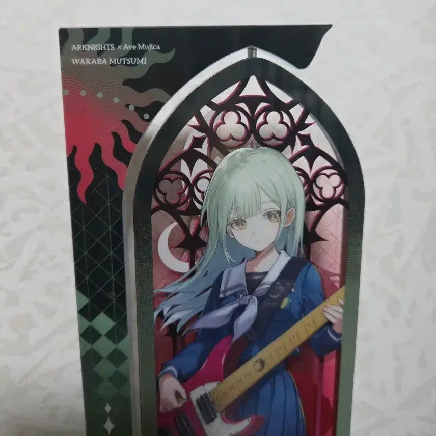 [BUNJANG] Arknights Abe Mutsuki Wakaba Rotatable Acrylic Stand / 명일방주 아베무지카 와카바무츠미 회전아크릴