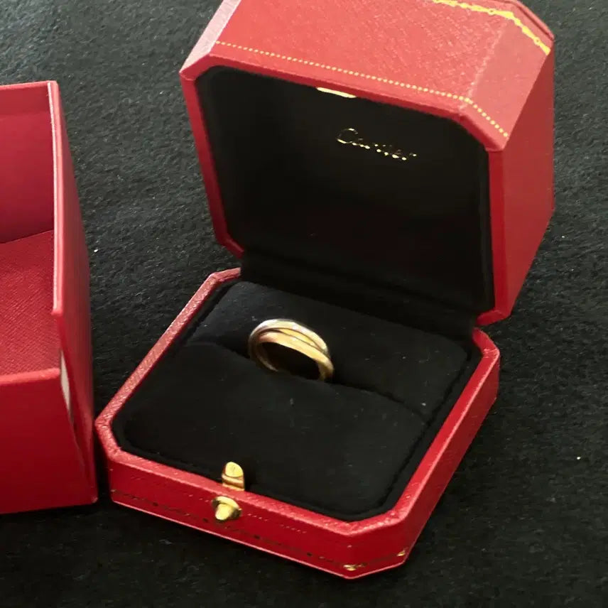 [BUNJANG] Cartier Trinity Ring Unisex Size 53 / Cartier 트리니티 링 남녀공용 명품 반지 사이즈53