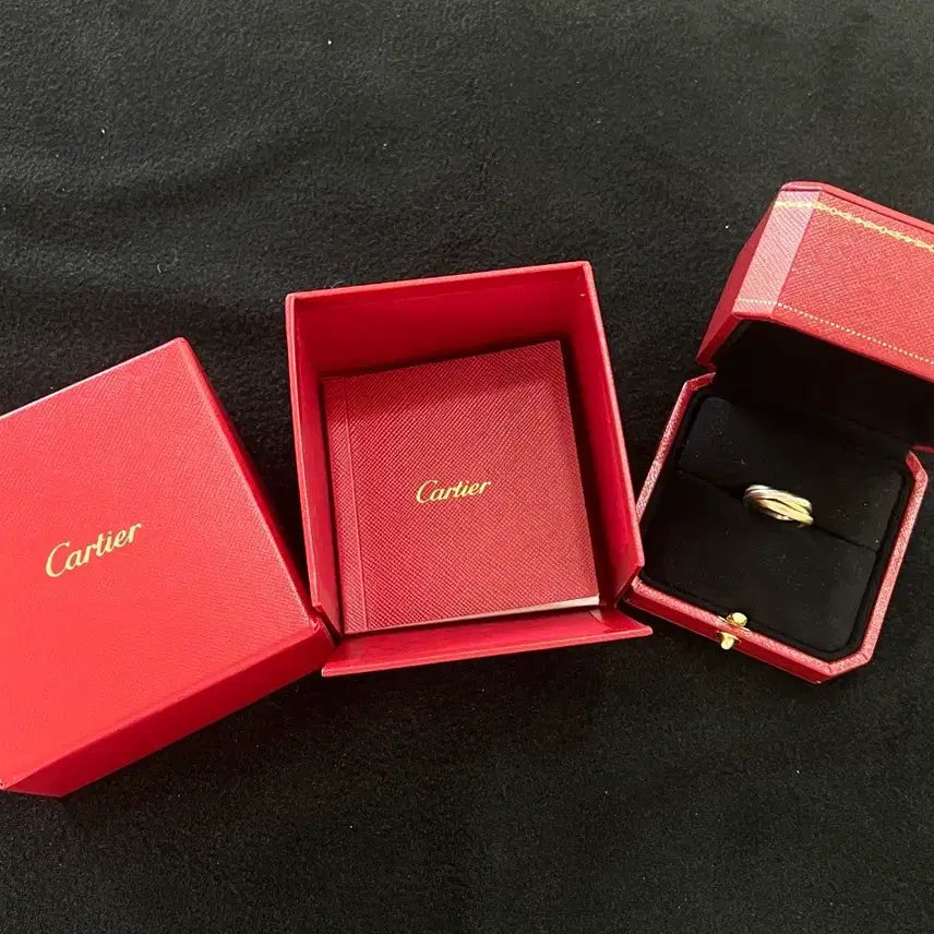 [BUNJANG] Cartier Trinity Ring Unisex Size 53 / Cartier 트리니티 링 남녀공용 명품 반지 사이즈53