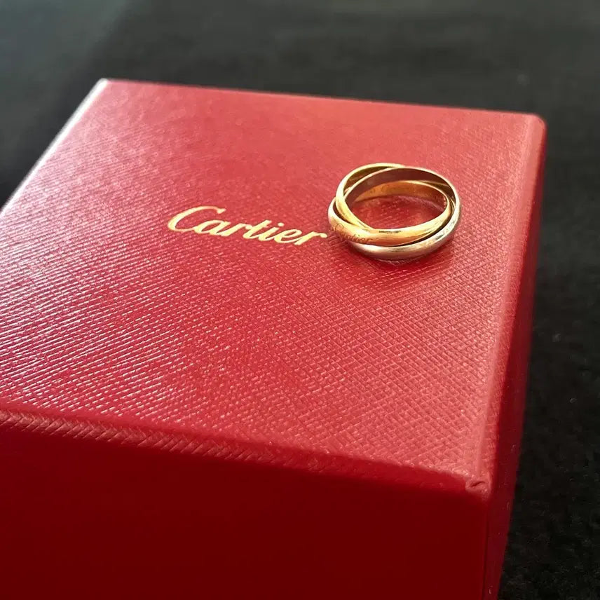 [BUNJANG] Cartier Trinity Ring Unisex Size 53 / Cartier 트리니티 링 남녀공용 명품 반지 사이즈53