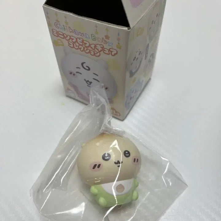 [BUNJANG] Chiikawa Baby Mini Soft Vinyl Figure Kurimanju / 치이카와 베이비 미니 소프비 피규어 쿠리만쥬