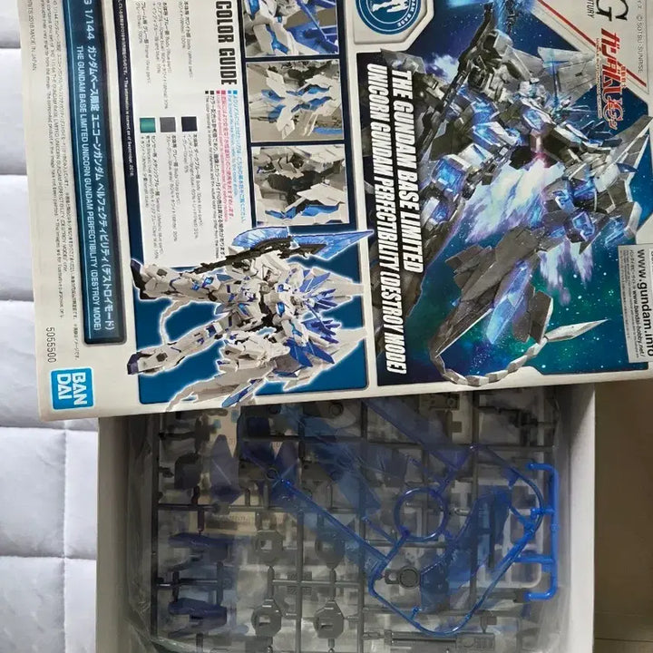[BUNJANG] Bandai HG Perfectibility Unicorn Gundam (Destroy Mode) / hg 퍼펙트빌리티 유니콘 건담