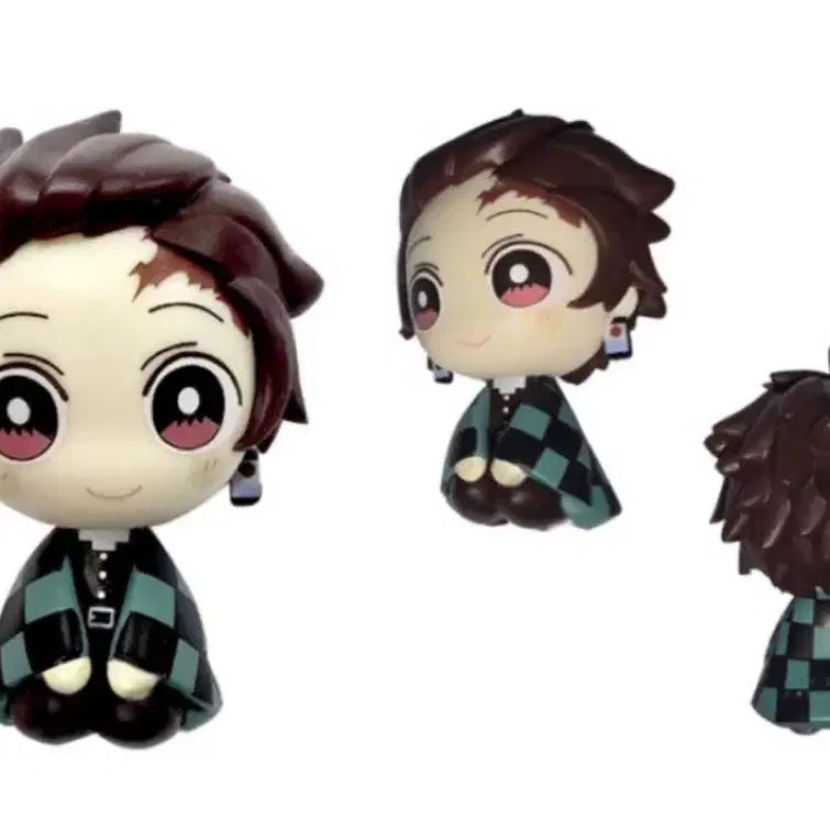 [BUNJANG] Demon Slayer Tanjiro Mini Figure + Tanjiro &amp; Giyu Clear File (POB) / 새상품 . 귀멸의 칼날 탄지로 미니 피규어 + 특전 탄지로&amp;기유 클리어