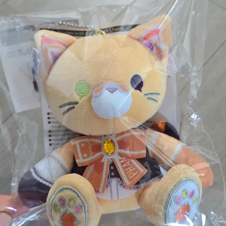 [BUNJANG] NIJISANJI EN Alban Knox Cat Plush Doll / 무료배송) 니지산지en 알반 녹스 고양이 누이 + 1주년 스냅샷 + 키링
