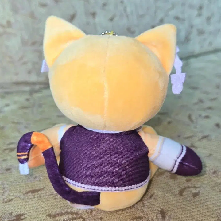 [BUNJANG] NIJISANJI EN Alban Knox Cat Plush Doll / 무료배송) 니지산지en 알반 녹스 고양이 누이 + 1주년 스냅샷 + 키링