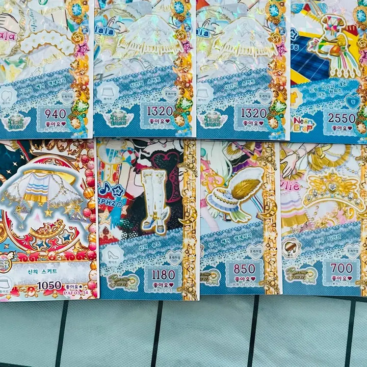 [BUNJANG] Pripara Shiny Neon Prism Ticket Fragment / 프리파라 신급 DR SNR 샤이니네온 조각 프리티켓